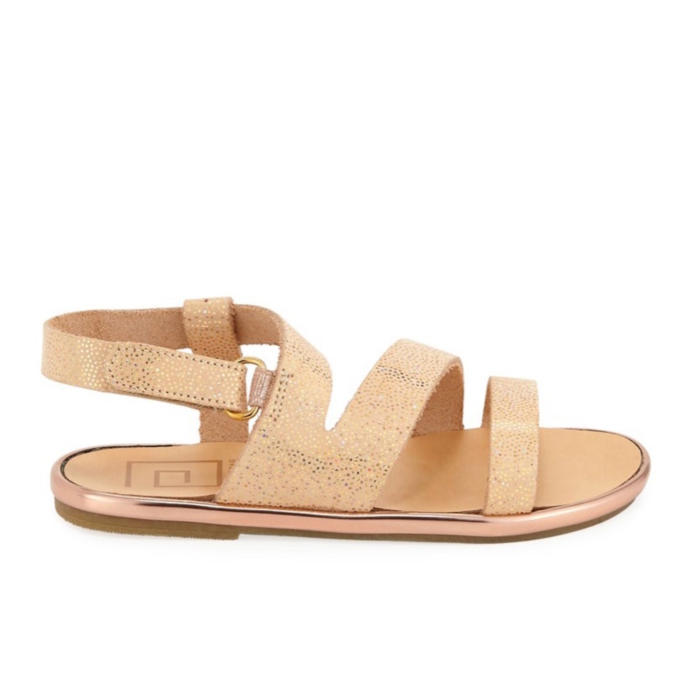 ❗️SOLD❗️Babywalker Luxury Metallic Leather Sandals EU 27 - Picture 8 of 9